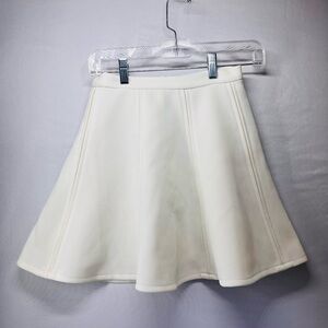 Chic Cream Mini Skirt‎